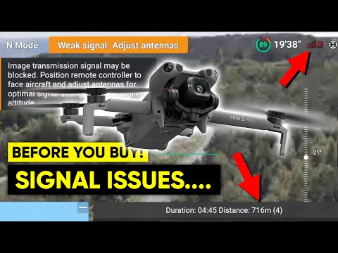 DJI Mini 5 Pro - Huge Problems With Transmission Signal! DONT BUY THIS DRONE