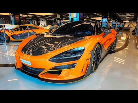 McLaren 720S Mansory Startup SOUND and Drive at Supercar - Hypercar Paradise F1RST MOTORS DUBAI