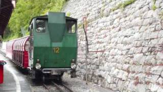 preview picture of video 'Zentralbahn  -  Die Zentralbahn in Brienz  -  Eisenbahnen in Brienz'