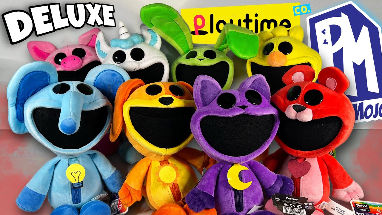 ALL The Official DELUXE Smiling Critters Plushies Are HERE! - [Poppy Playtime Mega Plush Review]