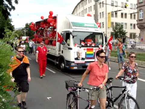 CSD Nürnberg 2009 - Die Parade bzw. Demo
