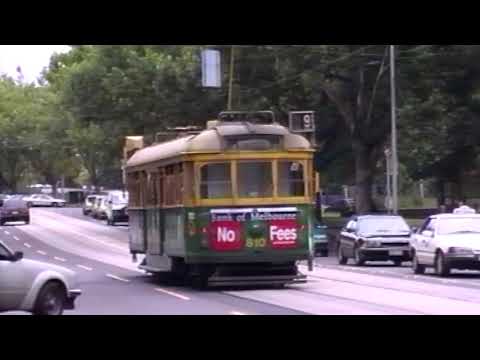 MELBOURNE AUSTRALIA TRAMS 1993 BY DAVE SPENCER OF PMP