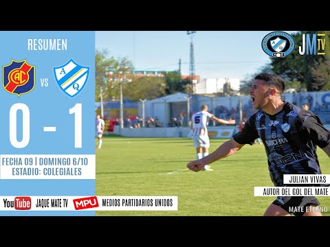 COLEGIALES 0 - ARGENTINO DE QUILMES 1. Resumen del partido