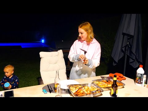 VLOG: OUR FIRST AT-HOME BBQ! 10/6/2020
