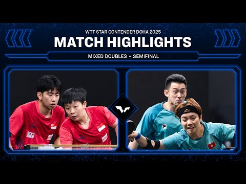 Pang/Zeng vs Wong/Doo | XD SF | WTT Star Contender Doha 2026