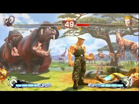 SSF4: HIROPON (Seth) VS gameinn (Guile)