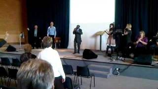 Obert Mazivisa @ Coton Green Church, in preparation for Birmingham Concert 2