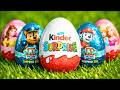 Satisfying ASMR Opening Wrong Surprise Eggs No Talking
