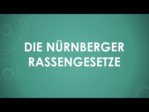Die Nürnberger Rassengesetze einfach und kurz erklärt