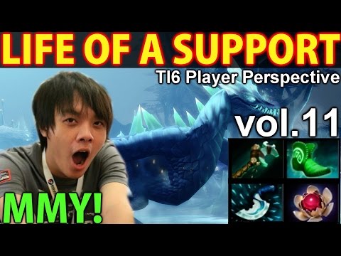 MMY! Winter Wyvern- Dota 2: Life of A Support vol.11 [TI6 Player Perspective]
