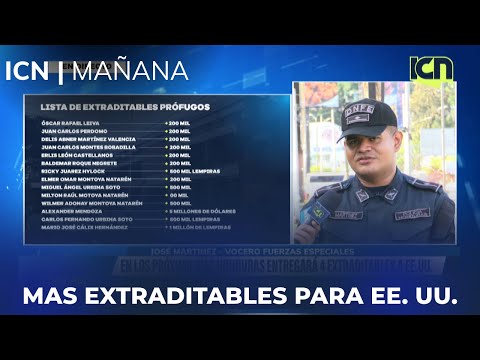 En los próximos días Honduras entregará 4 extraditables a Estados Unidos