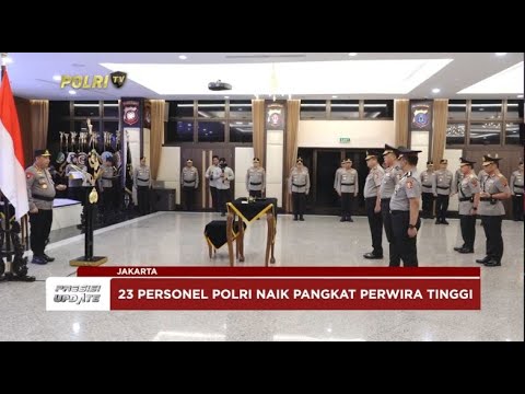 PRESISI UPDATE : KAPOLRI PIMPIN KENAIKAN PANGKAT 10.548 PERSONEL POLRI  02/01/2025 12.00