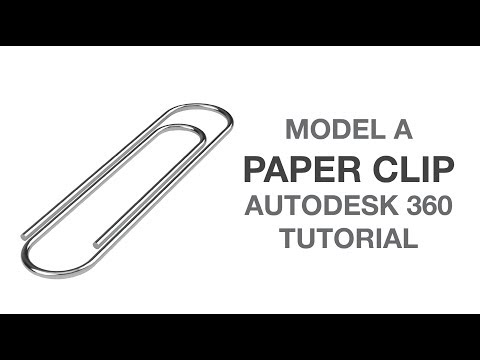 Model a Paper Clip in Fusion 360! Tutorial for Absolute Beginners: Introduction to Sketch Modeling