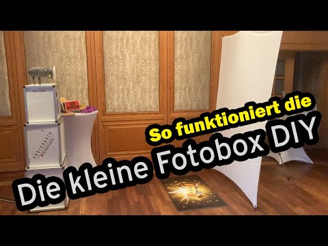 So funktioniert die kleine Fotobox DIY