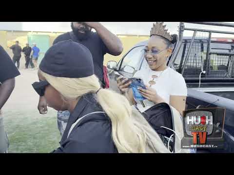 Smoking out Backstage at kushstock with @SouljaBoy