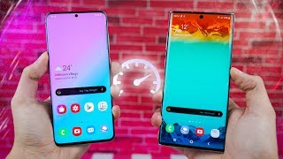 Samsung Galaxy S20+ vs Samsung Galaxy Note 10+ - Speed Test!