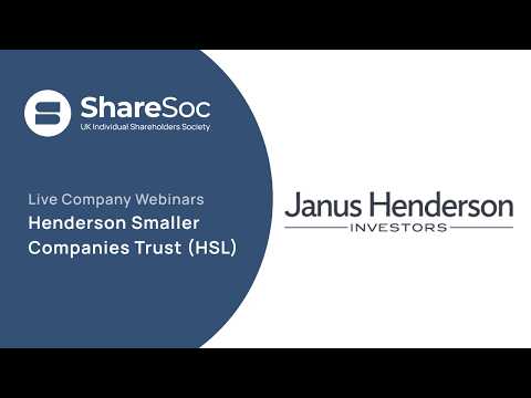 ShareSoc Webinar with The Henderson Smaller Companies Investment Trust (HSL)- September 2026