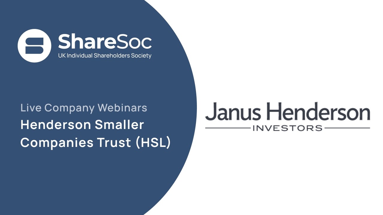 Thumbnail for ShareSoc Webinar with The Henderson Smaller Companies Investment Trust (HSL)- September 2026