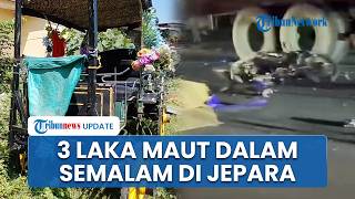Rentetan Kecelakaan Semalam Guncang Jepar: 3 Peristiwa Tewaskan 2 Orang, 3 Terluka