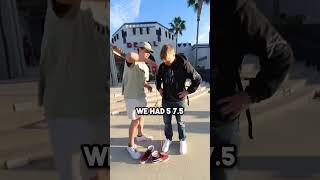 He lied about his height, these shoes made him taller 📈 #conzuri