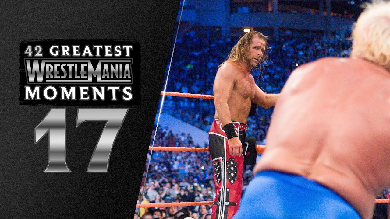 Shawn Michaels retires Ric Flair | WrestleMania 24: 42 Greatest WrestleMania Moments