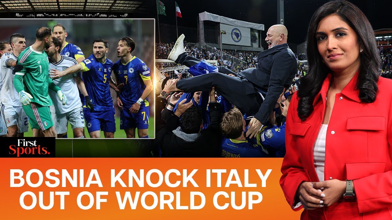 No Italy At 2026 FIFA World Cup: Ego Or Decline? | Italy V Bosnia | First Sports With Rupha Ramani