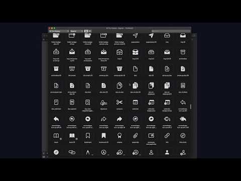 1,000 icons in SF Symbols app
