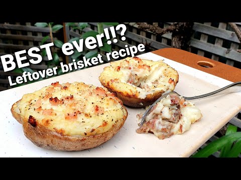 The BEST ever?! leftover brisket recipe!