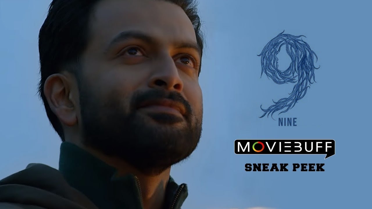 <h1 class=title>9 (Nine) - Moviebuff Sneak Peek 01 | Prithviraj Sukumaran, Mamta, Wamiqa | Now in Cinemas</h1>