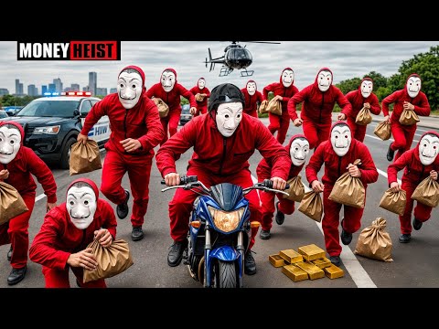 PARKOUR VS MONEY HEIST! 7 | BAD GUYS: NO ESCAPE, POLICE Crush the Chase (BELLA CIAO) Epic POV