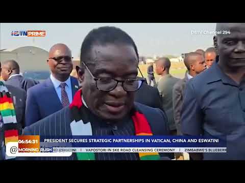 President secures strategic partnerships in Vatican, China and Eswatini