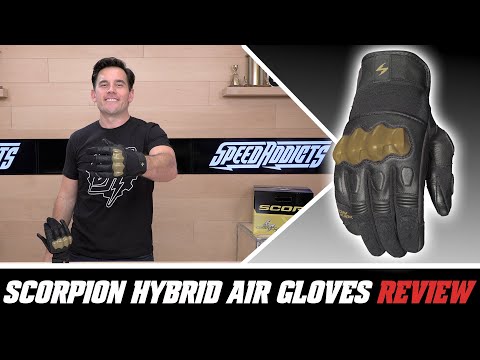 Scorpion Exo Hybrid Air Gloves Review at SpeedAddicts.com
