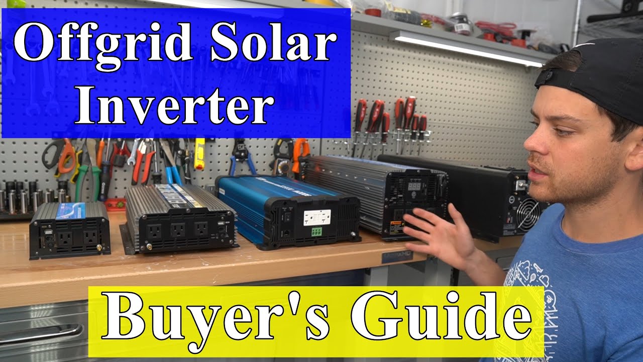 Watch video Offgrid Solar Inverter Buyer's Guide for Beginners Now Offgrid Solar Inverter Buyer's Guide for Beginners