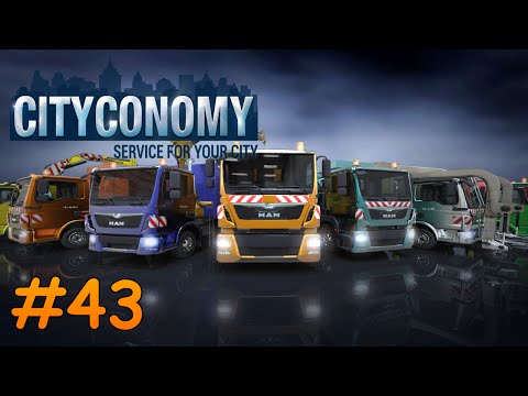 Let's Play Cityconomy Teil 43 - MÄHEN MIT DEM GEHÖLZPFLEGE-LKW | Liongamer1