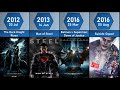 All DC Movies List From 1951 To 2024