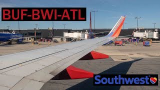 TRIP REPORT: Southwest Airlines Buffalo To Atlanta (Via Baltimore)