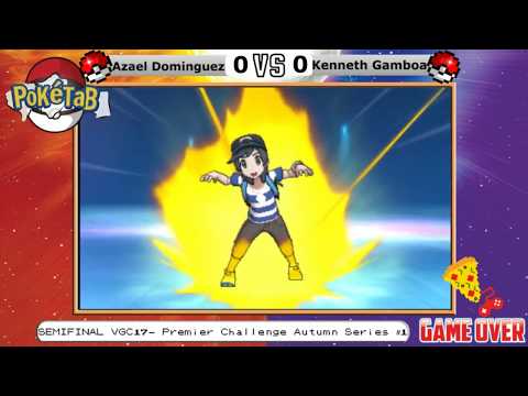 Azael Dominguez vs Kenneth Gamboa - SEMIFINAL Premier VGC17 Autumn Series #1