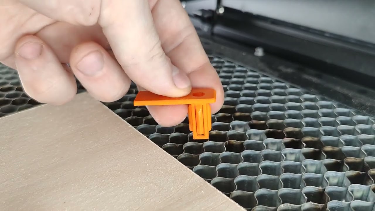 Honeycomb bed pin for Xtool s1 or any other standard honeycomb bed. Link in the channel bio