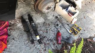 Part 1. Rear shocks replacement. Tahoe / Suburban 2015-2020
