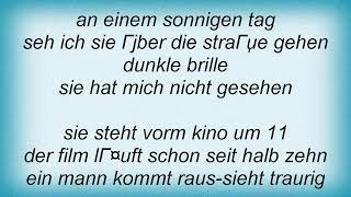 2raumwohnung - Einem Sonnigen Tag Lyrics