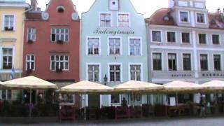 Plaza del Ayuntamiento de Tallinn (Estonia)