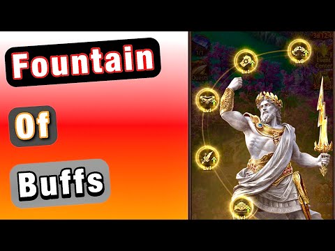 How to get EASY BUFFS from the Coronation Fountain!