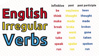 Download lagu Learn English Irregular Verbs ||| 250 Most Common Irregular Verbs In ENGLISH mp3