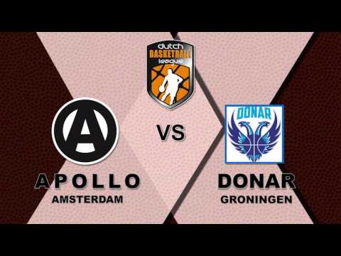 Samenvatting Apollo Amsterdam Vs Donar Groningen 18 maart 2017