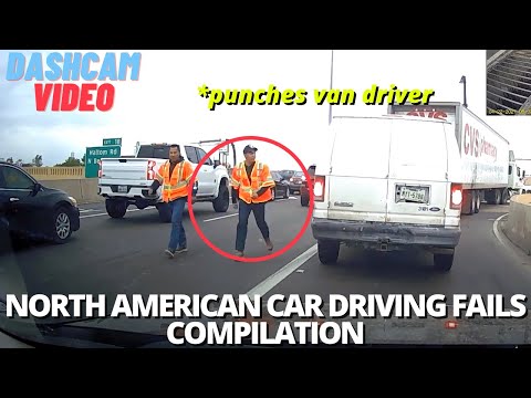 Ultimate North American Cars Driving Fails Compilation - 03 [Dashcam Video]