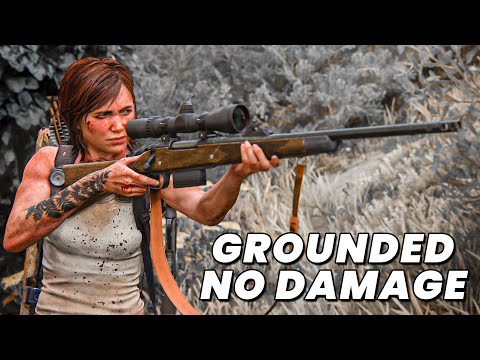 The Last of Us Part 2 - Santa Barbara Psycho Aggressive Gameplay ( ( Grounded No Damage ) 4K