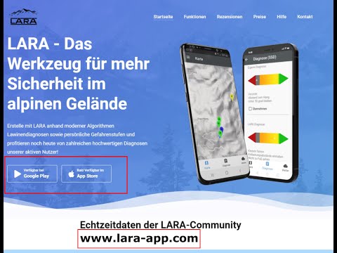 LARA - Avalanche forecasts