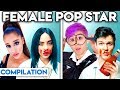 FEMALE POP STARS WITH ZERO BUDGET BEST OF ARIANA GRANDE BILLIE EILISH MORE BY LANKYBOX