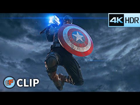 Captain America, Thor & Iron Man vs Thanos | Avengers Endgame (2019) IMAX 4K HDR Movie Clip