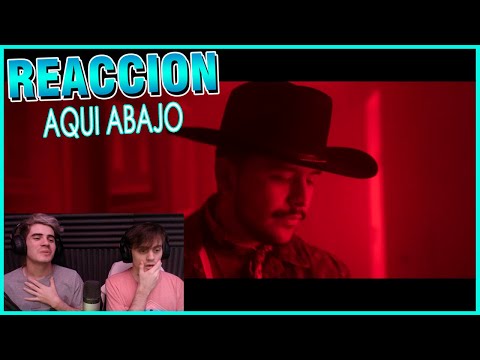 ARGENTINOS REACCIONAN A Christian Nodal - Aquí Abajo (Video Oficial)